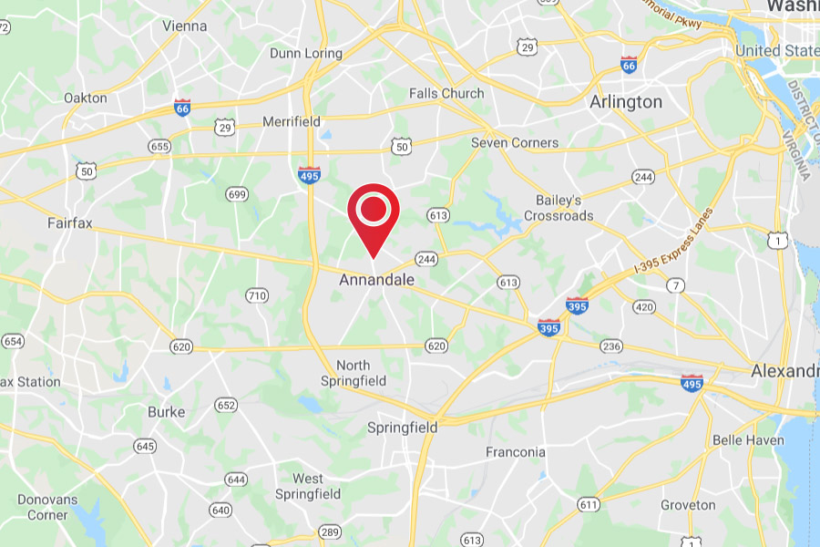 Nova Annandale Campus Map - United States Map